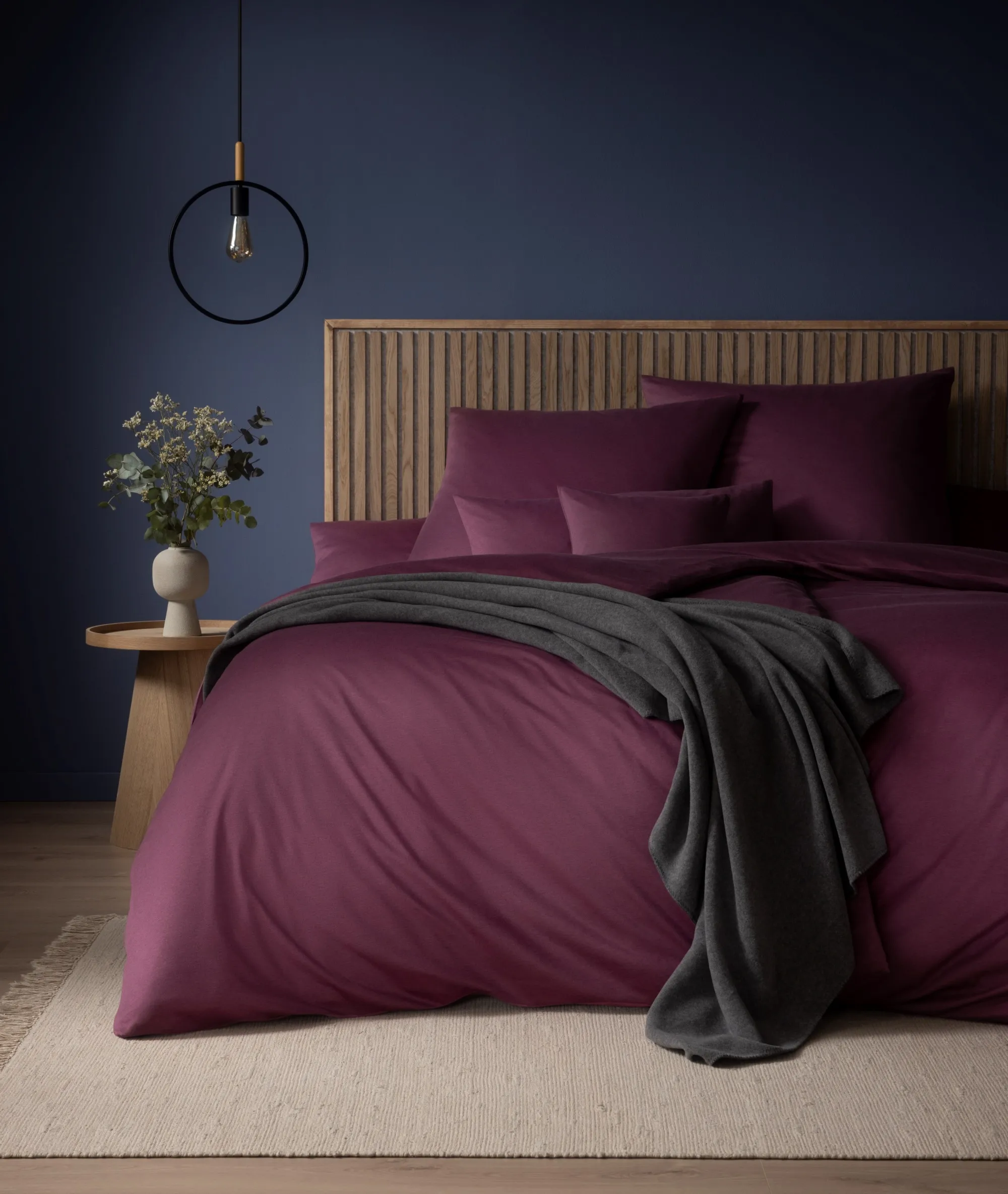 Pościel Estella 6873/065 Takoma Mako Interlock Jersey 160x200cm 3 części