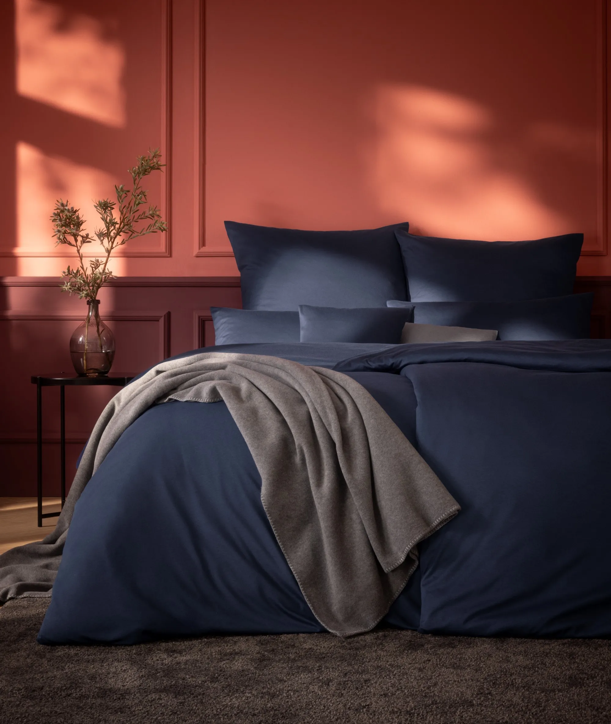 Pościel Estella 6873/606 Takoma Mako Interlock Jersey 160x200cm 3 części