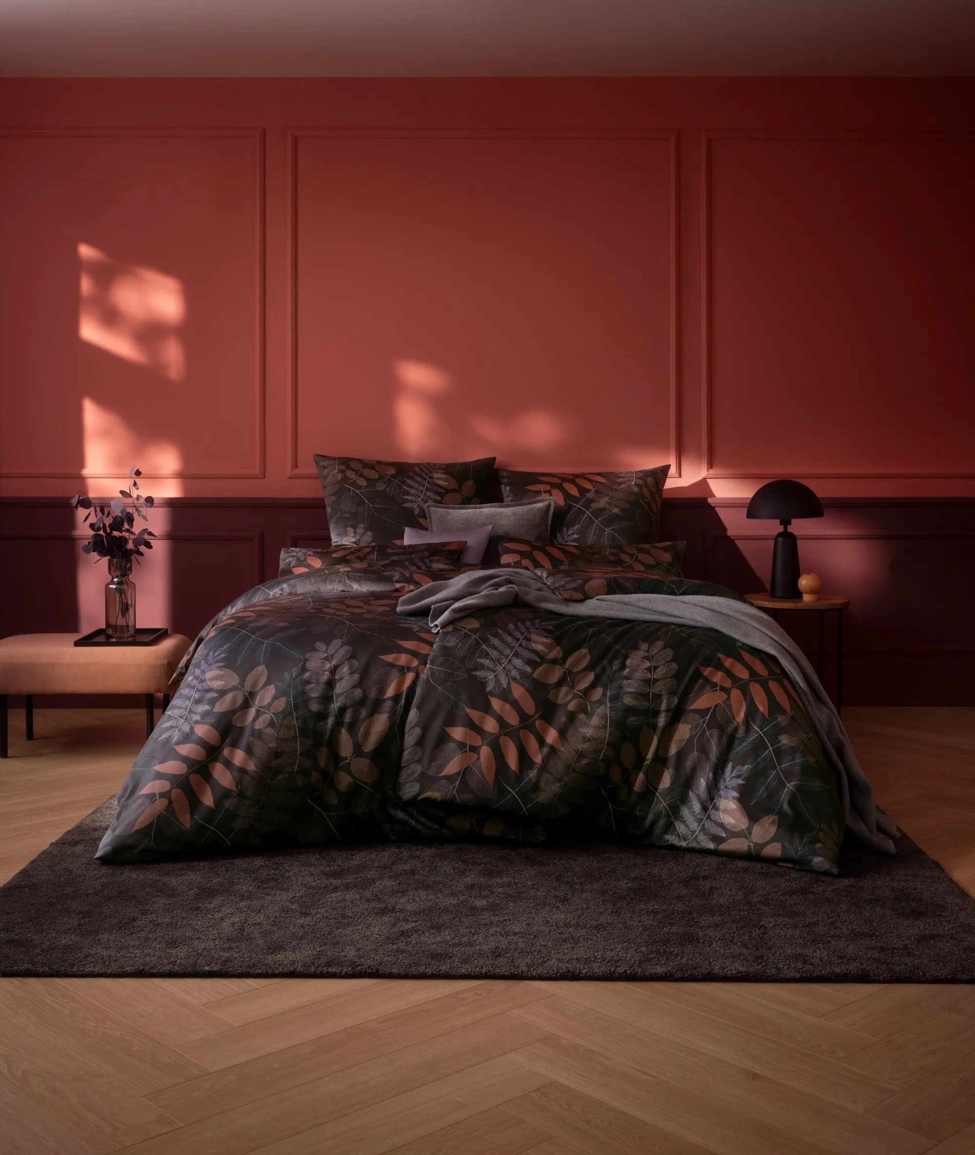 Pościel Estella 7987/675 Malou Mako Satyna 140x200cm 3 części