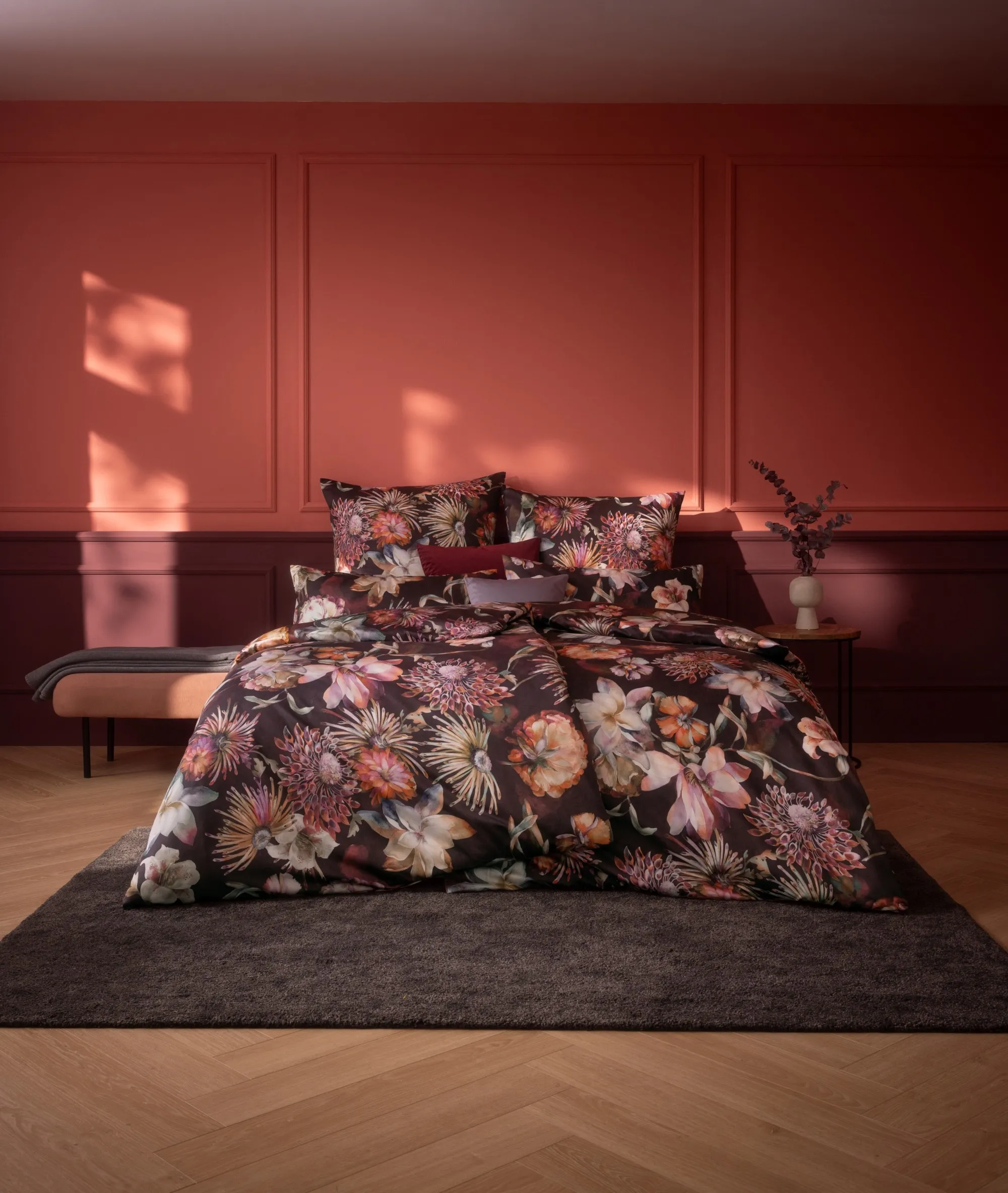 Pościel Estella 7988/405 Jette Mako Satyna 160x200cm 5 części