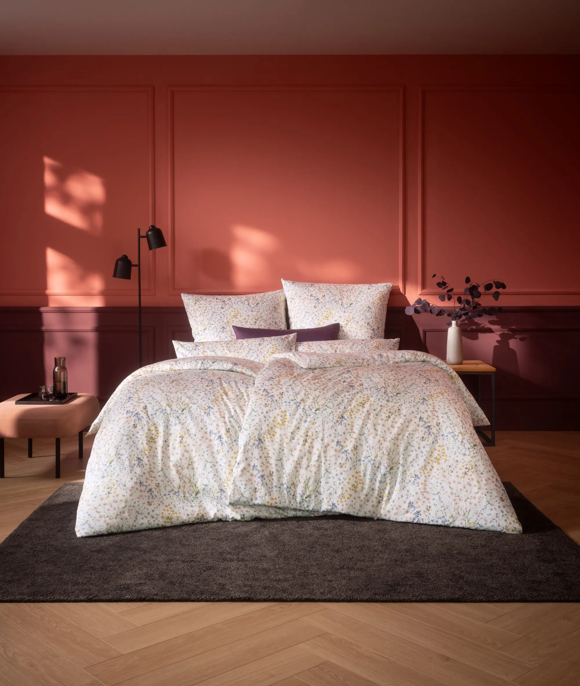 Pościel Estella 7990/985 Lene Mako Satyna 160x200cm 5 części