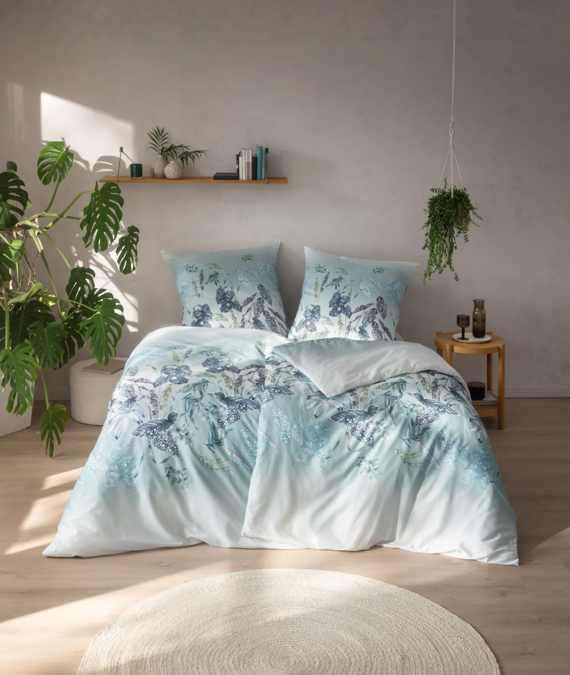 Pościel Estella 3428/640 Soraia Mako Satyna 160x200cm 3 części