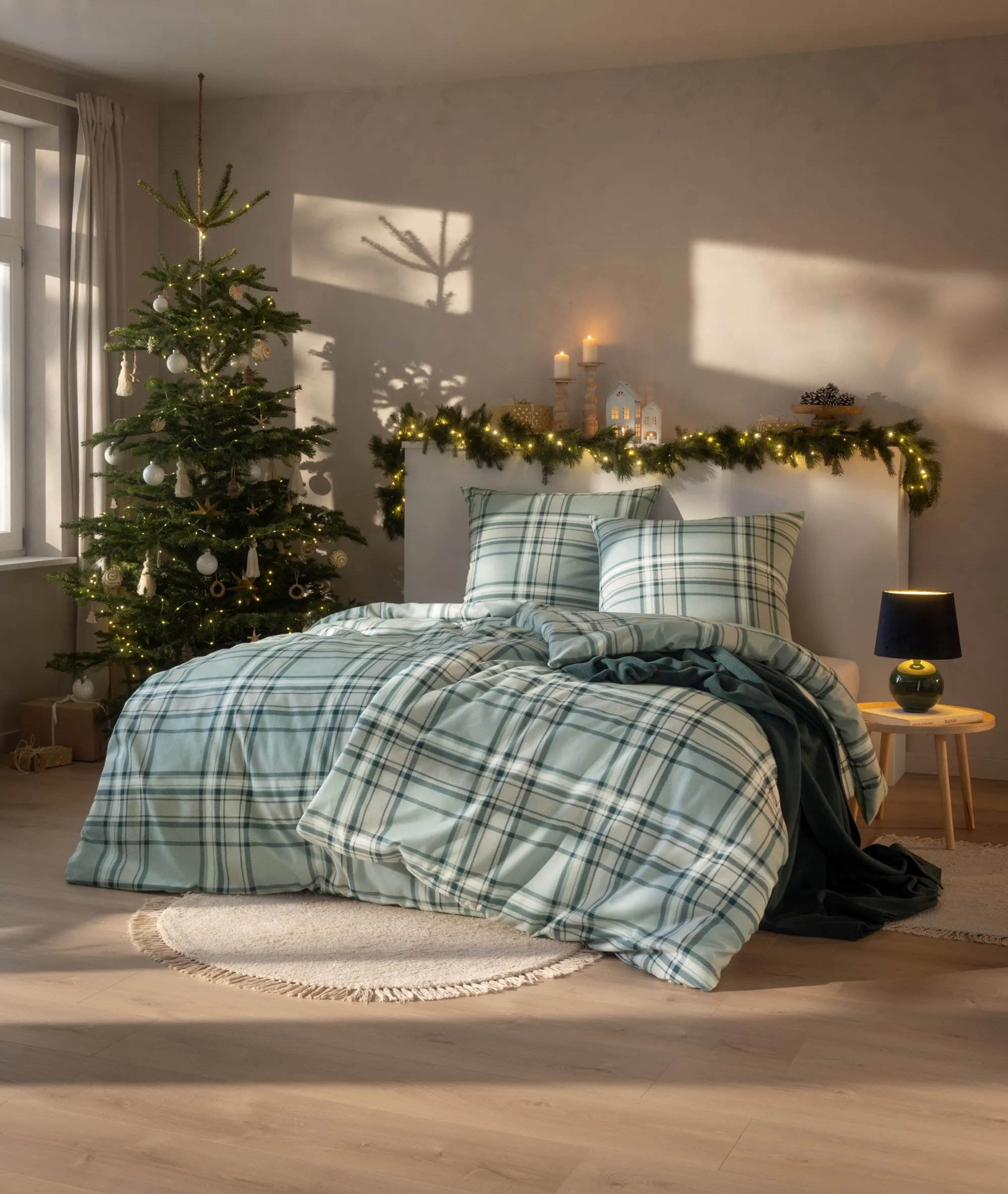 Pościel Estella 4459/080 Hannes Flanela 160x200cm 3 części