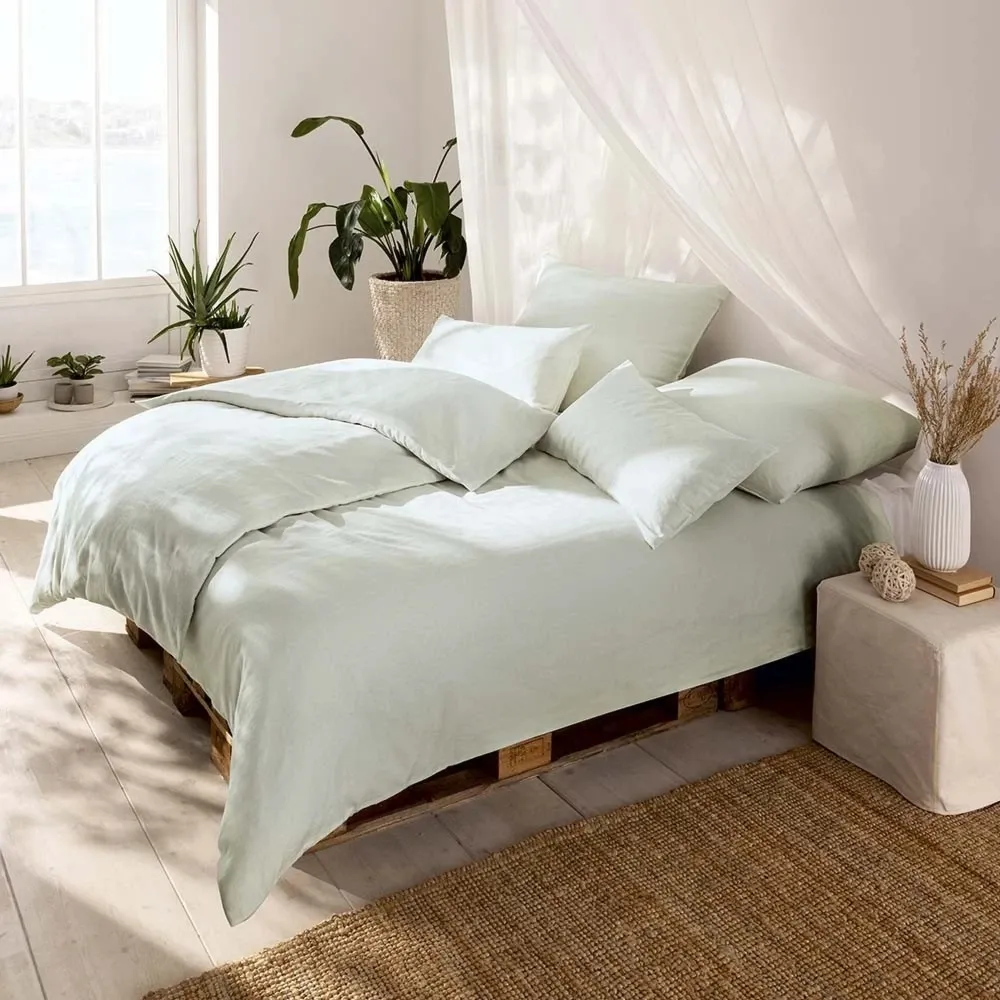 Pościel Estella 2251/080 Alvaro Pół-Len 200x220cm 5 części