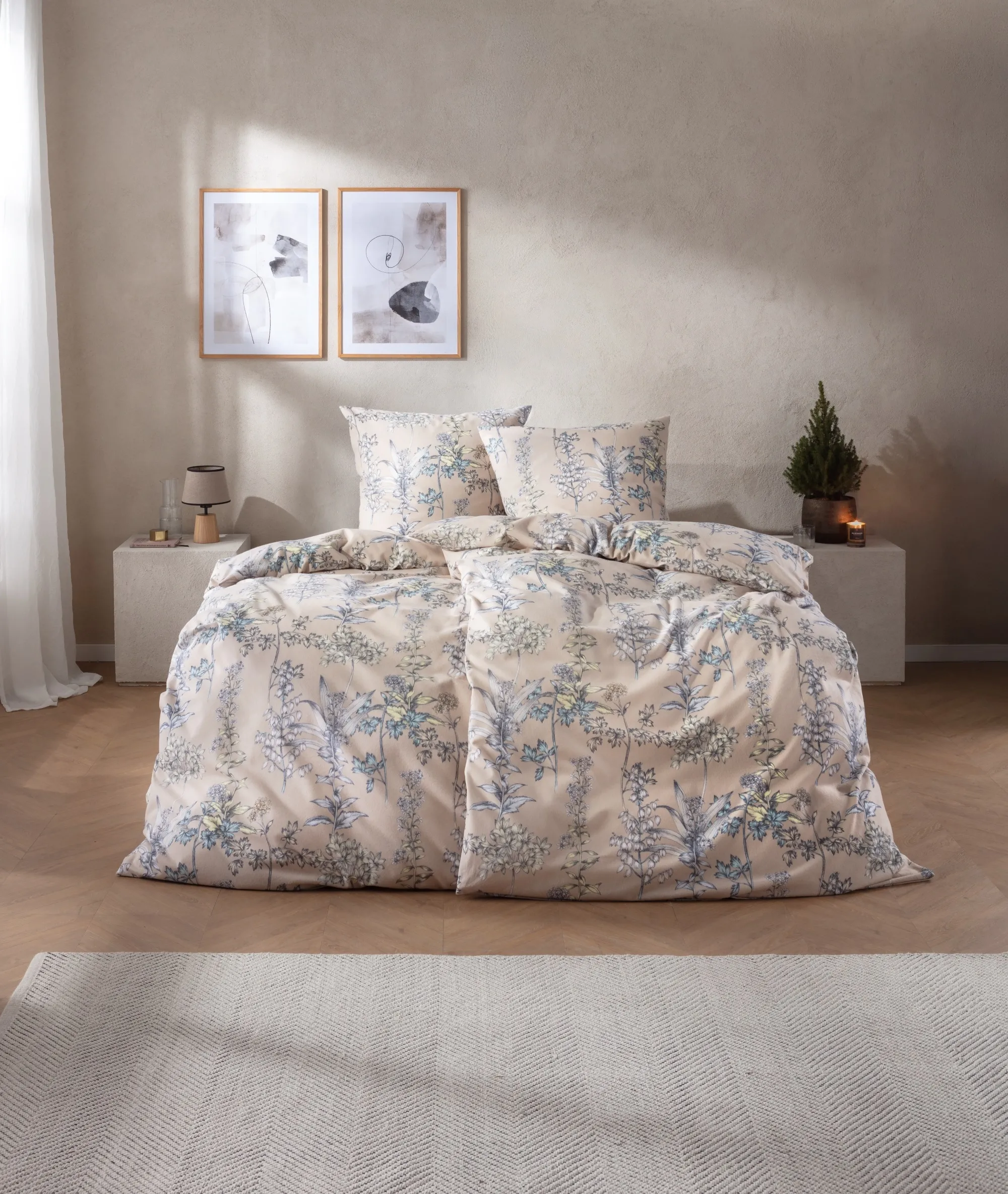 Pościel Estella 5472/230 Appiano Flanela 160x200cm 3 części