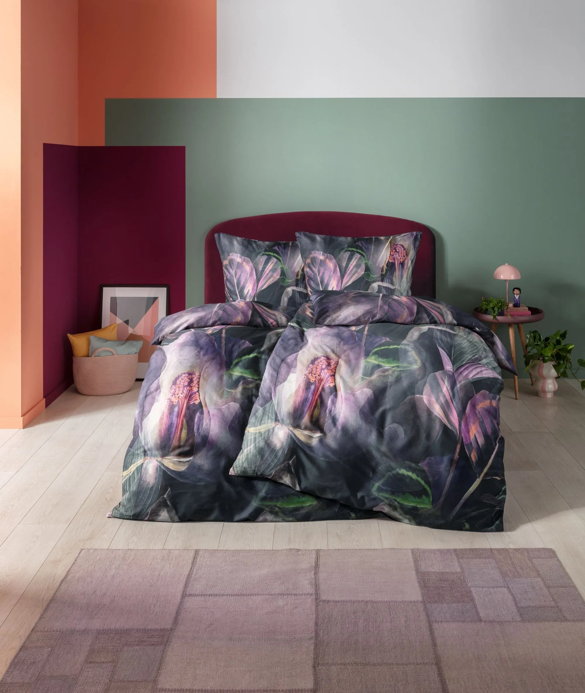 Pościel Estella 4834/670 Kendra Mako Satyna 160x200cm 3 części