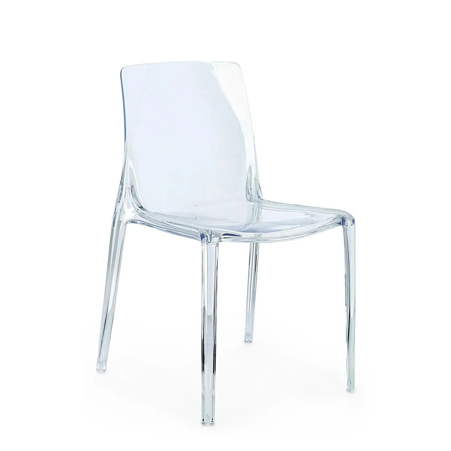 Krzesło transparentne ADELE Bizzotto bezbarwne  50x54x82