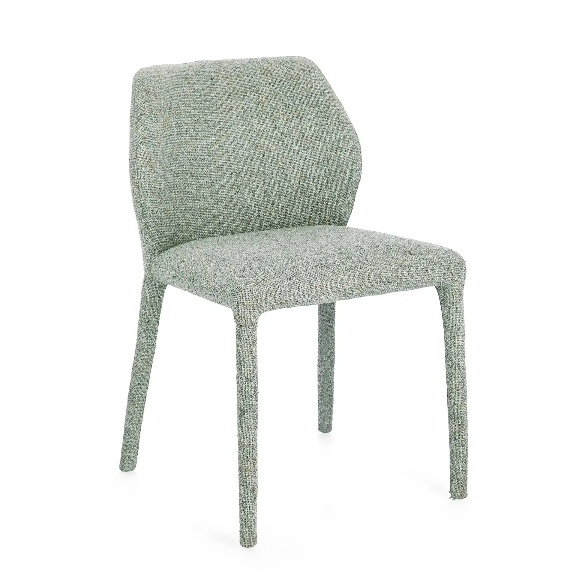 Nowoczesne krzesło LIBBY Bizzotto szare  50x55x77,5