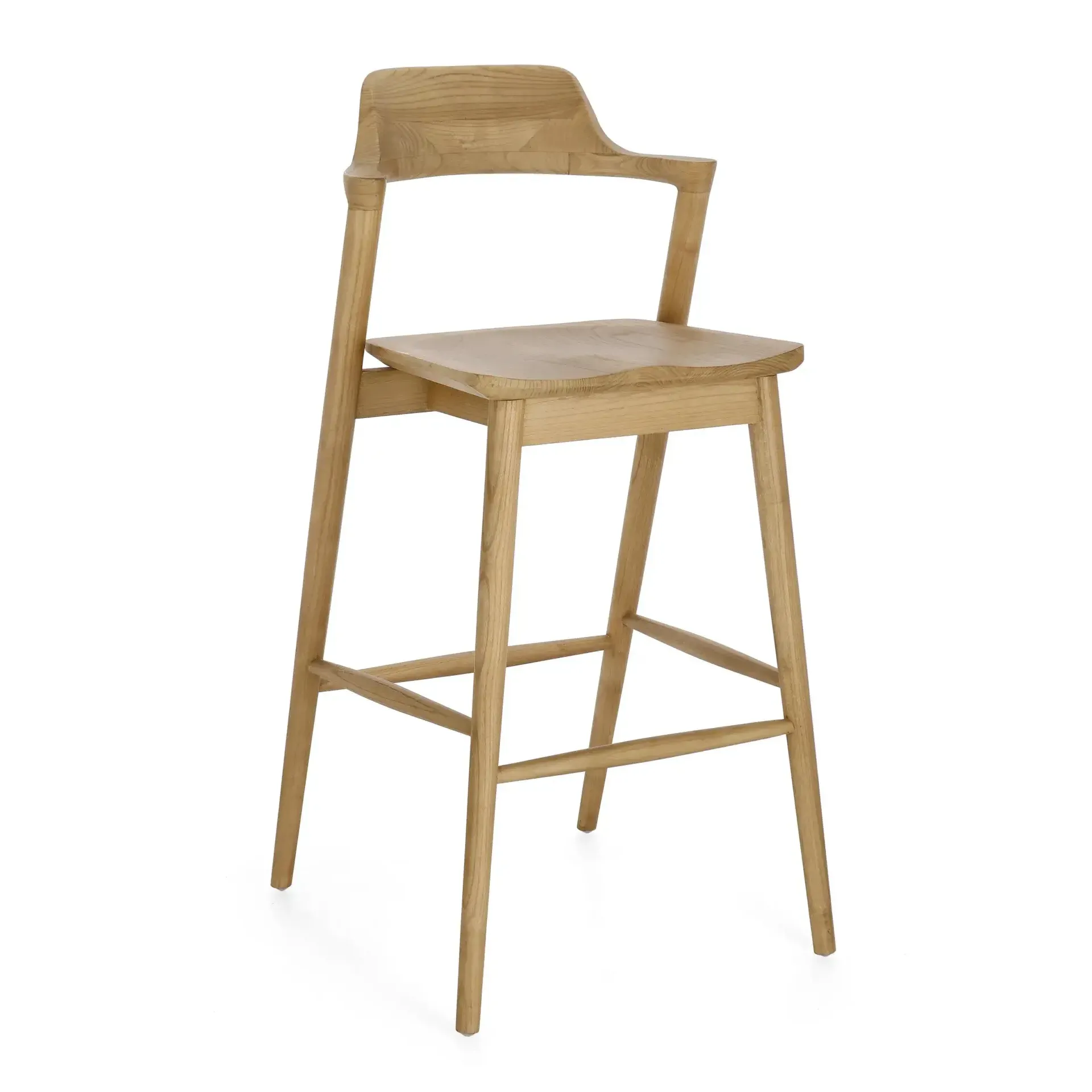 Hoker drewniany AMERY Bizzotto  sungkai 52x58x107