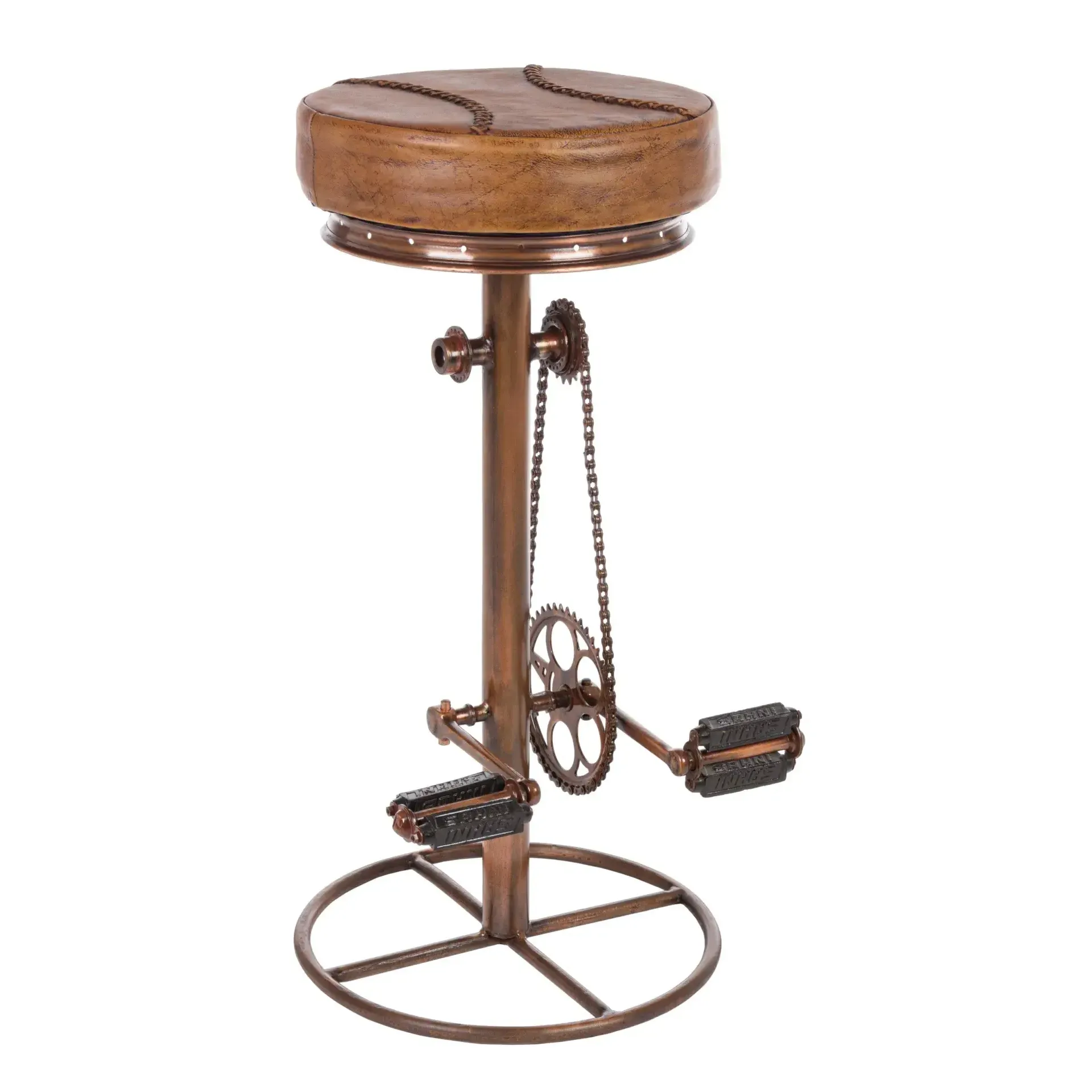 Hoker CYCLE Bizzotto miedziany skórzany Ø42x80