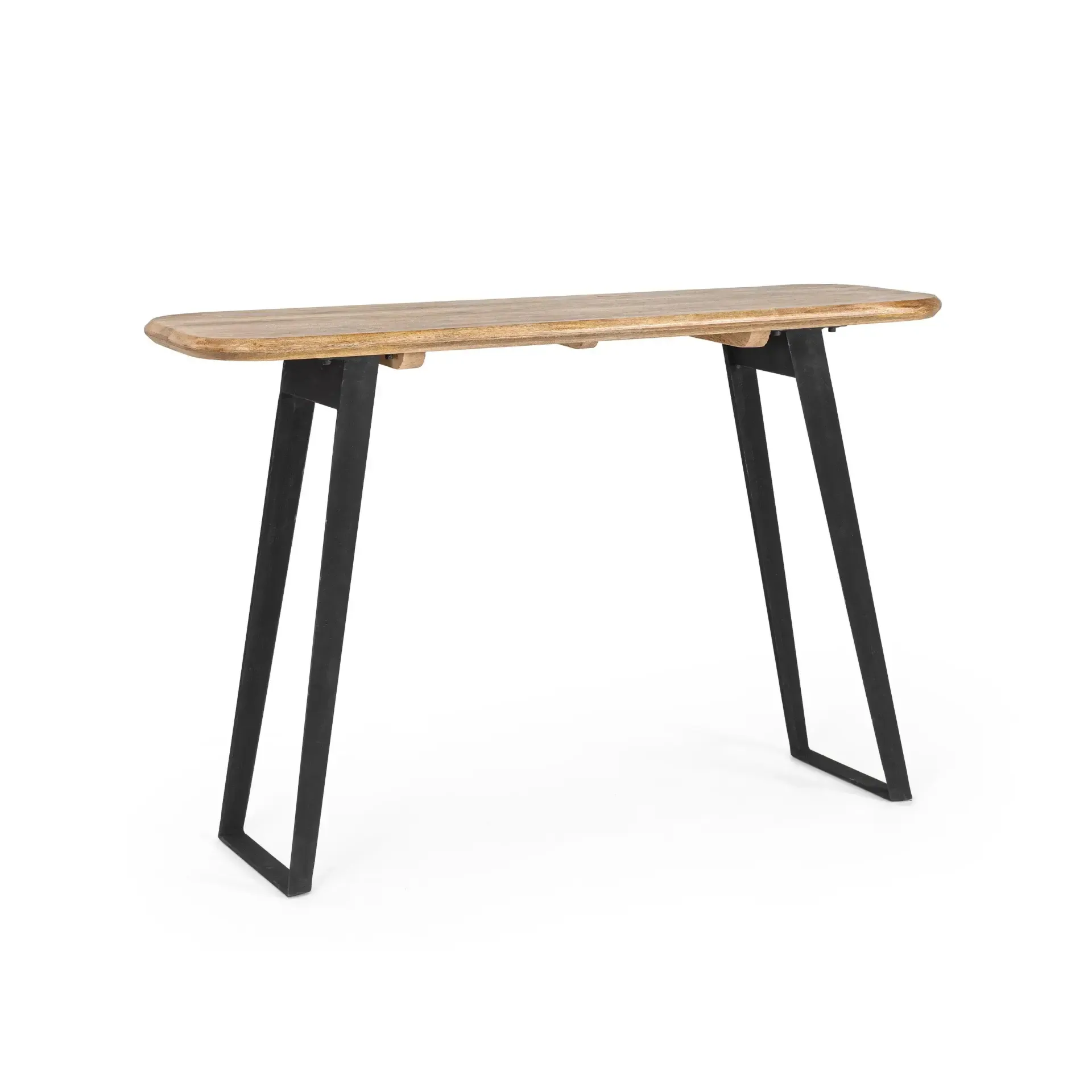 Nowoczesna drewniana konsola NASHIK Bizzotto   130x40x85