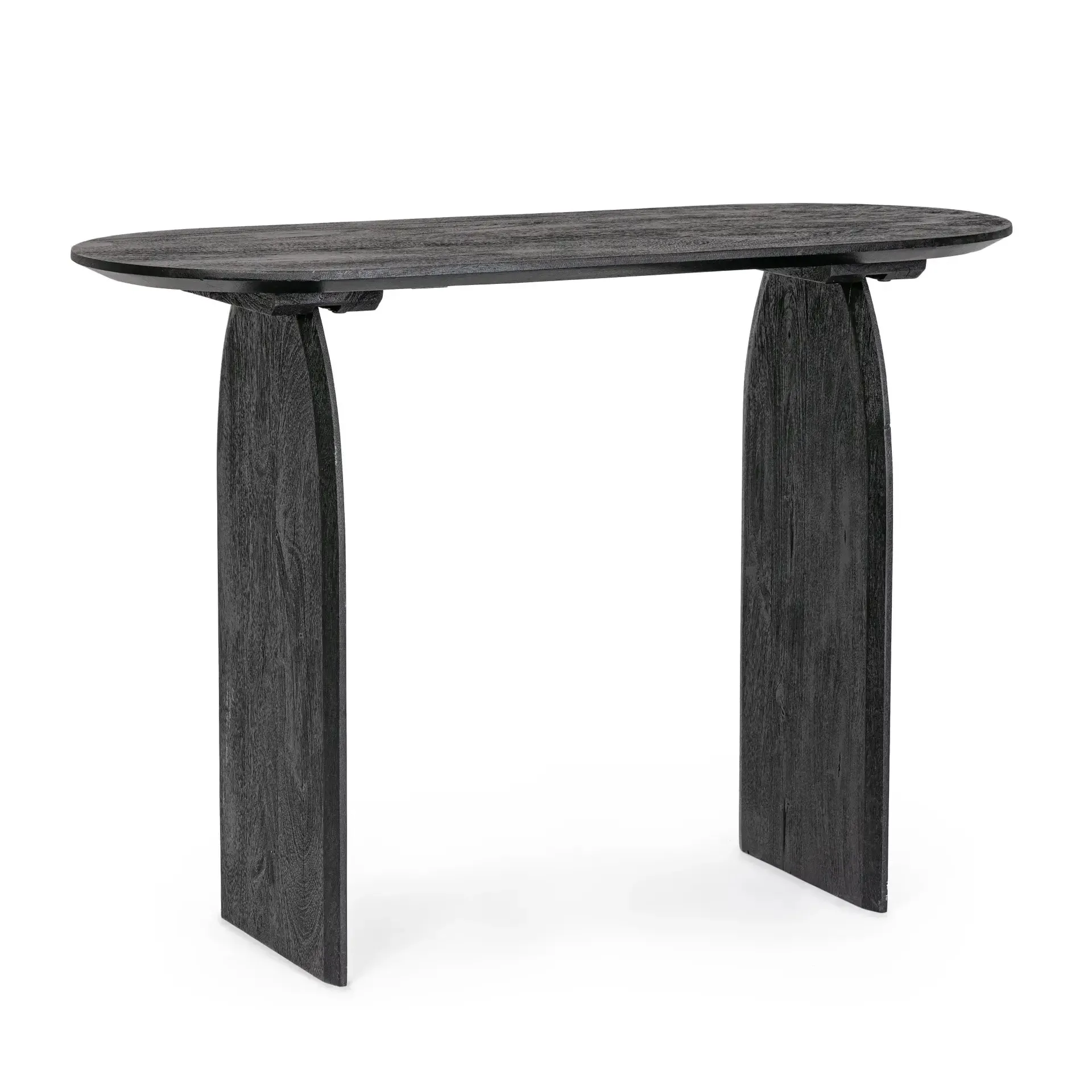 Stylowa konsola MONTERREY Bizzotto czarna  110x45x76