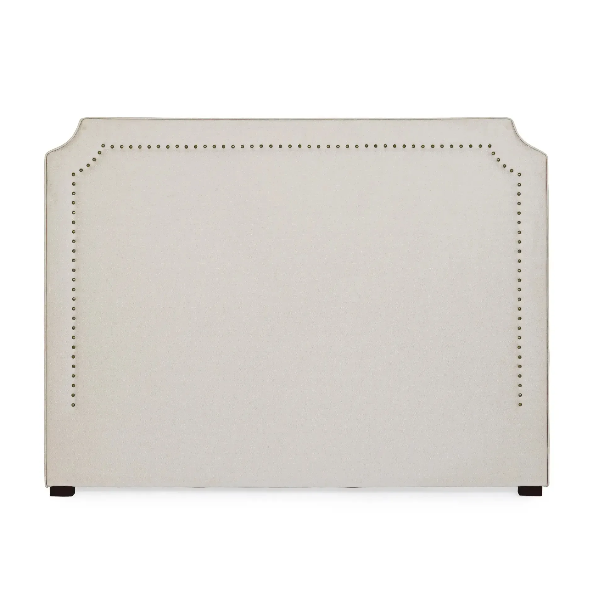 Zagłówek ZENDA Bizzotto beżowy tkanina tapicerska 160x8x120