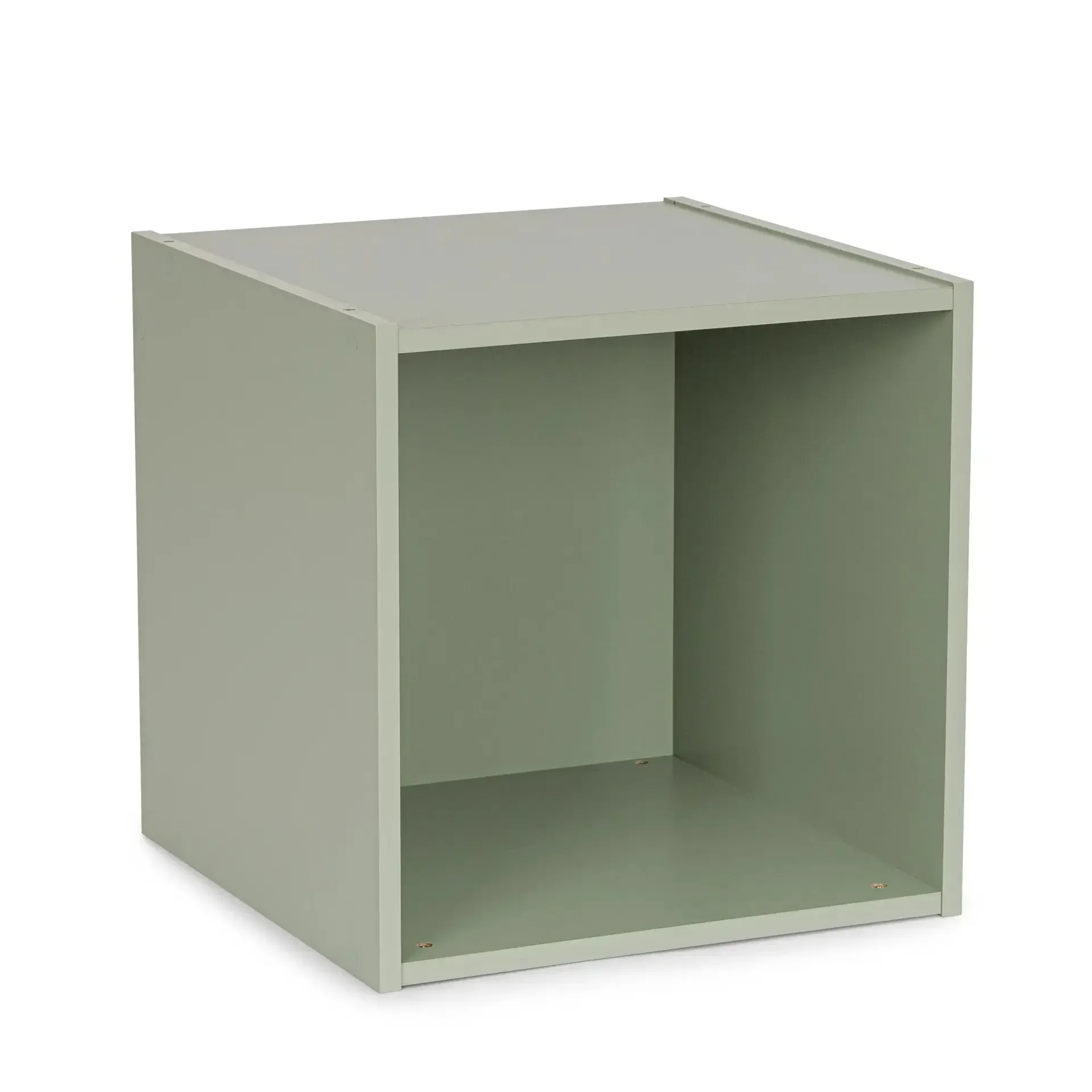 Szafka kostka COMPOSITE Bizzotto zielona MDF 35x35x35