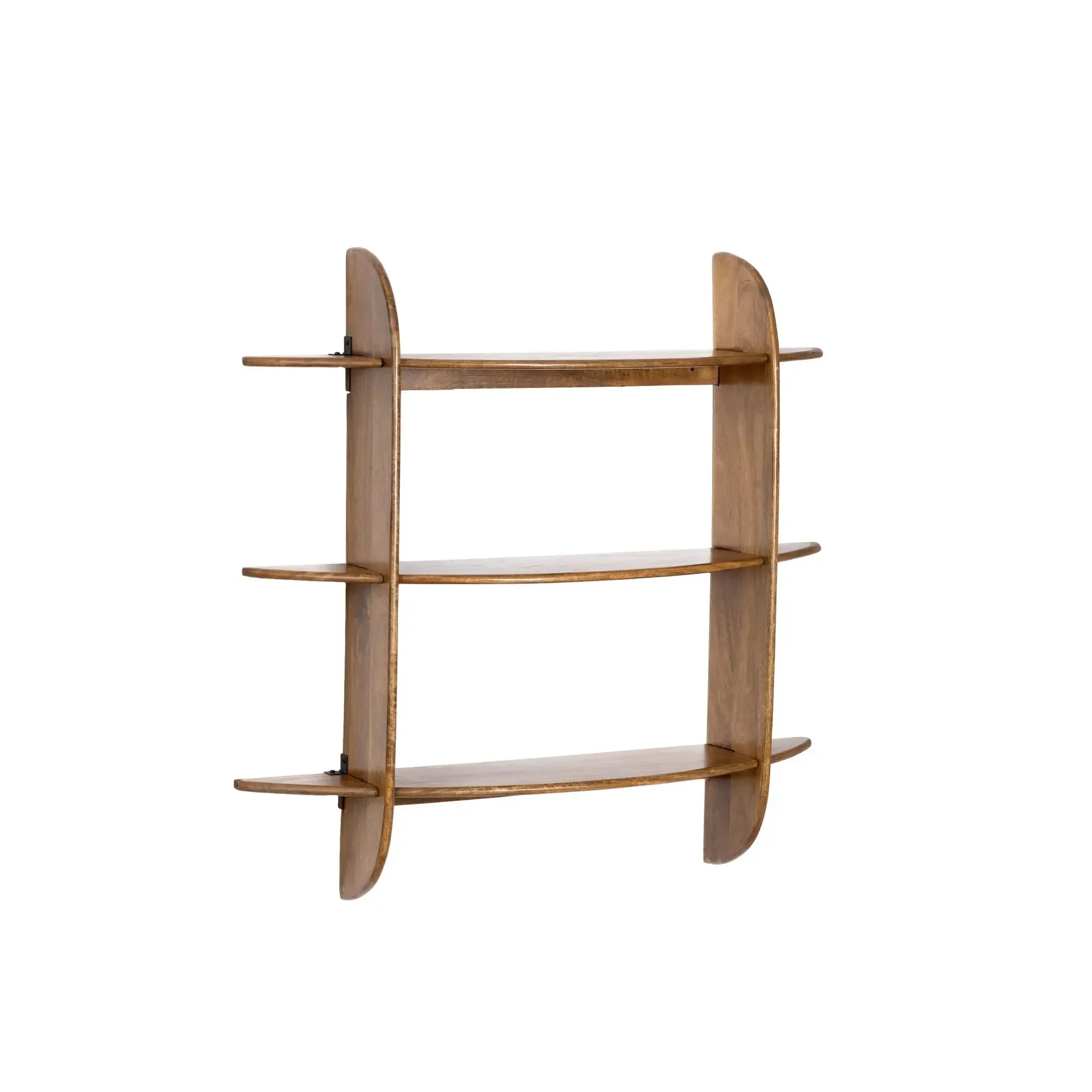 Półka ścienna wisząca WESTWOOD Bizzotto naturalna drewno mango 100x23x100