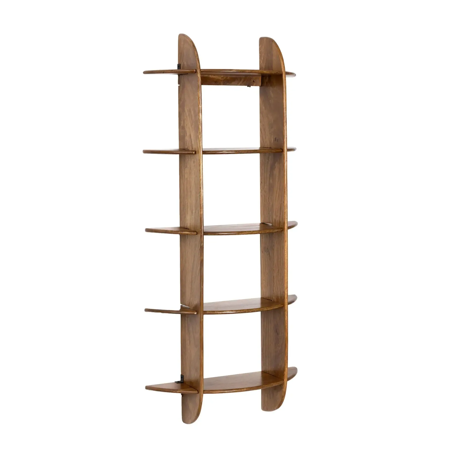 Półka ścienna wisząca WESTWOOD Bizzotto naturalna drewno mango 70x22x160