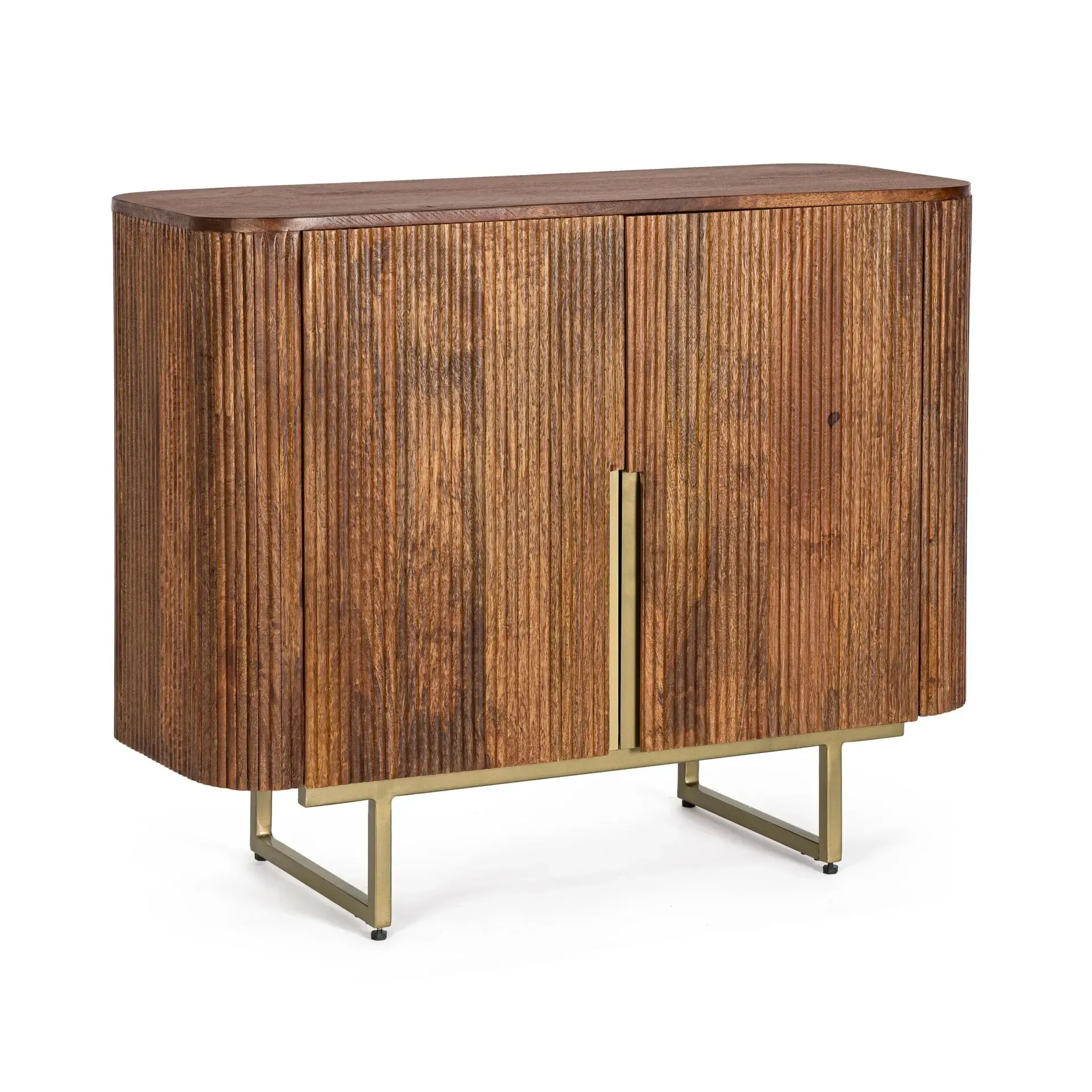 Kredens VILAS Bizzotto naturalny drewniany 95x40x80