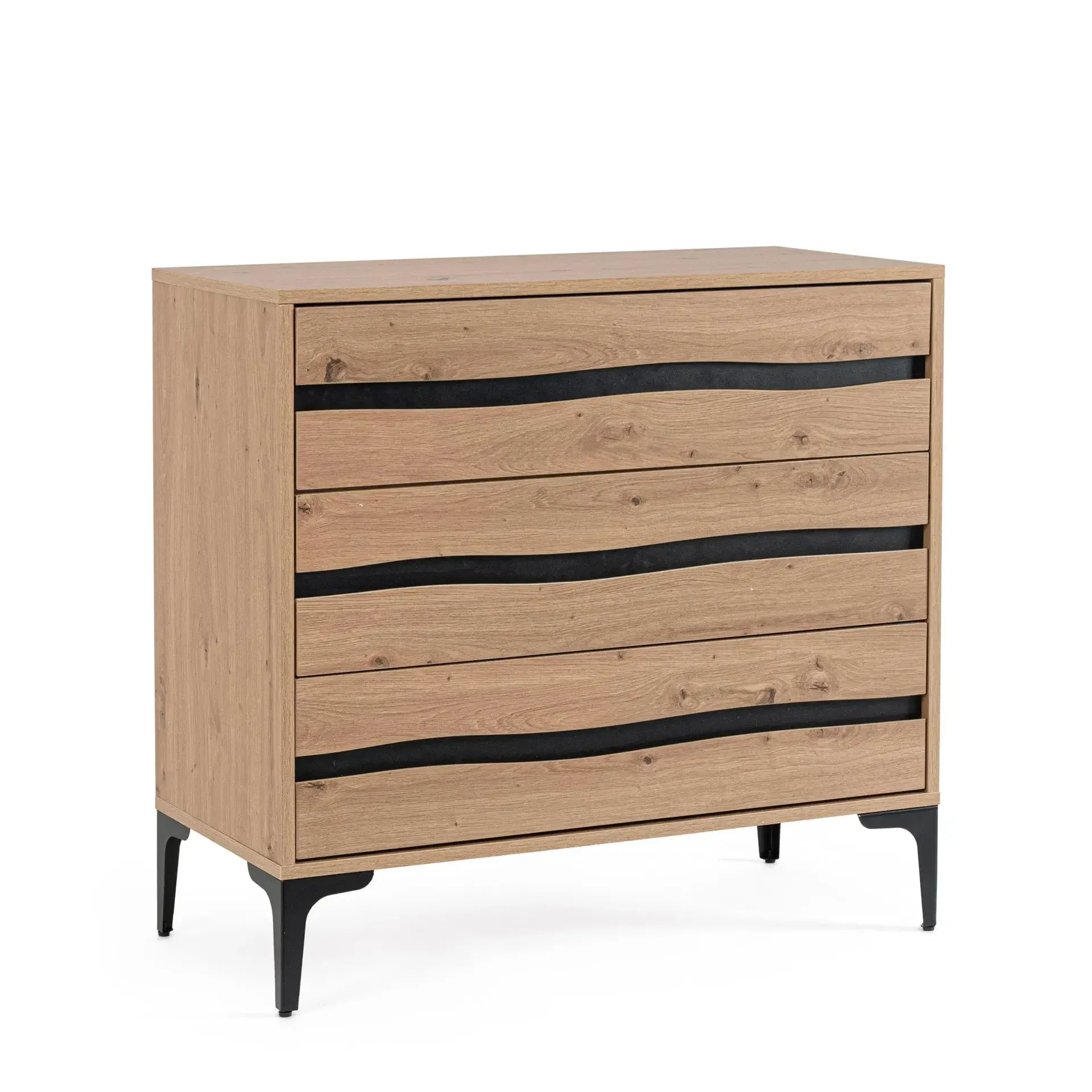 Komoda MELYS Bizzotto naturalna MDF 80x40x78