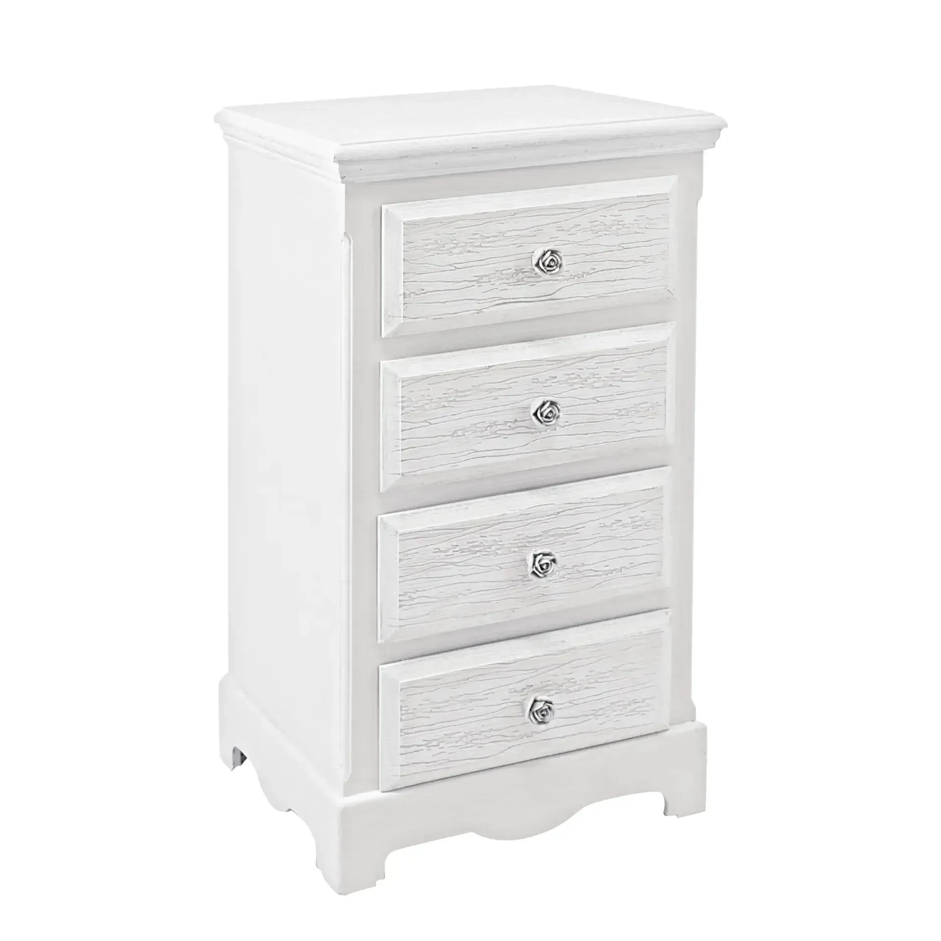 Komoda BLANC Bizzotto biała MDF 40x30x76