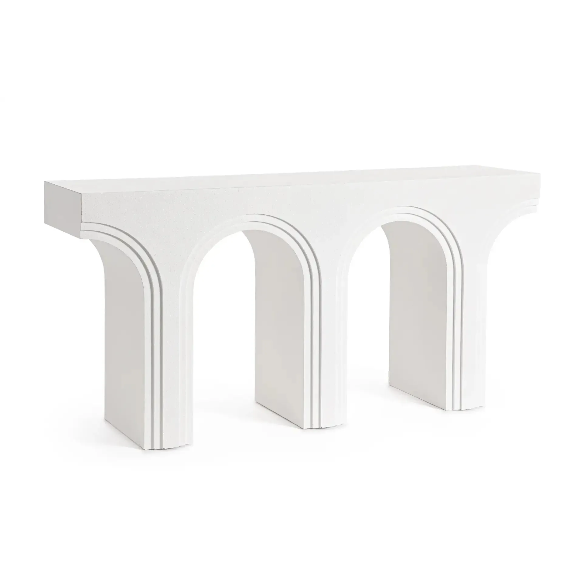 Konsola RHOME Bizzotto biała MDF 160x40x80