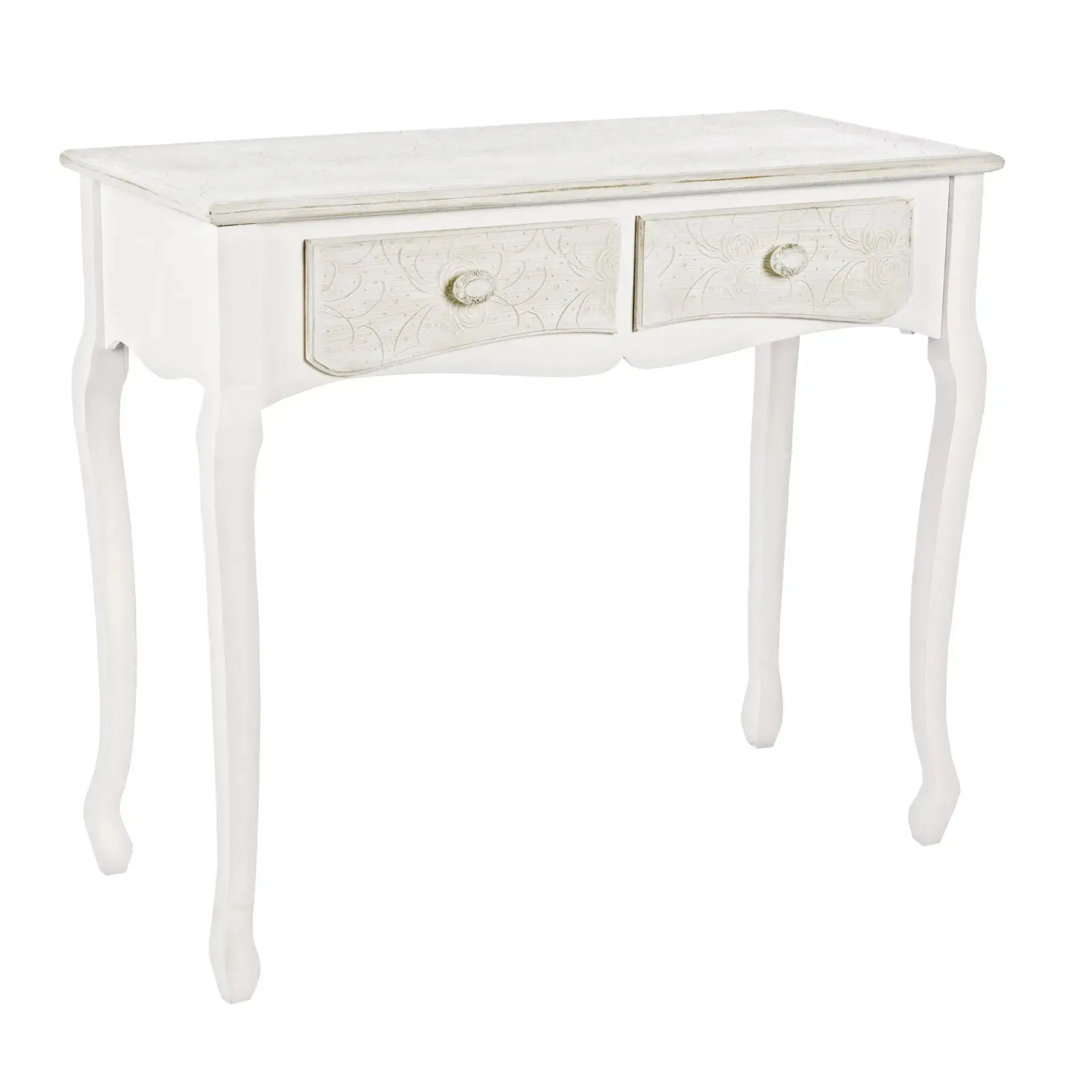 Konsola CLORINE Bizzotto biała MDF 90x40x78