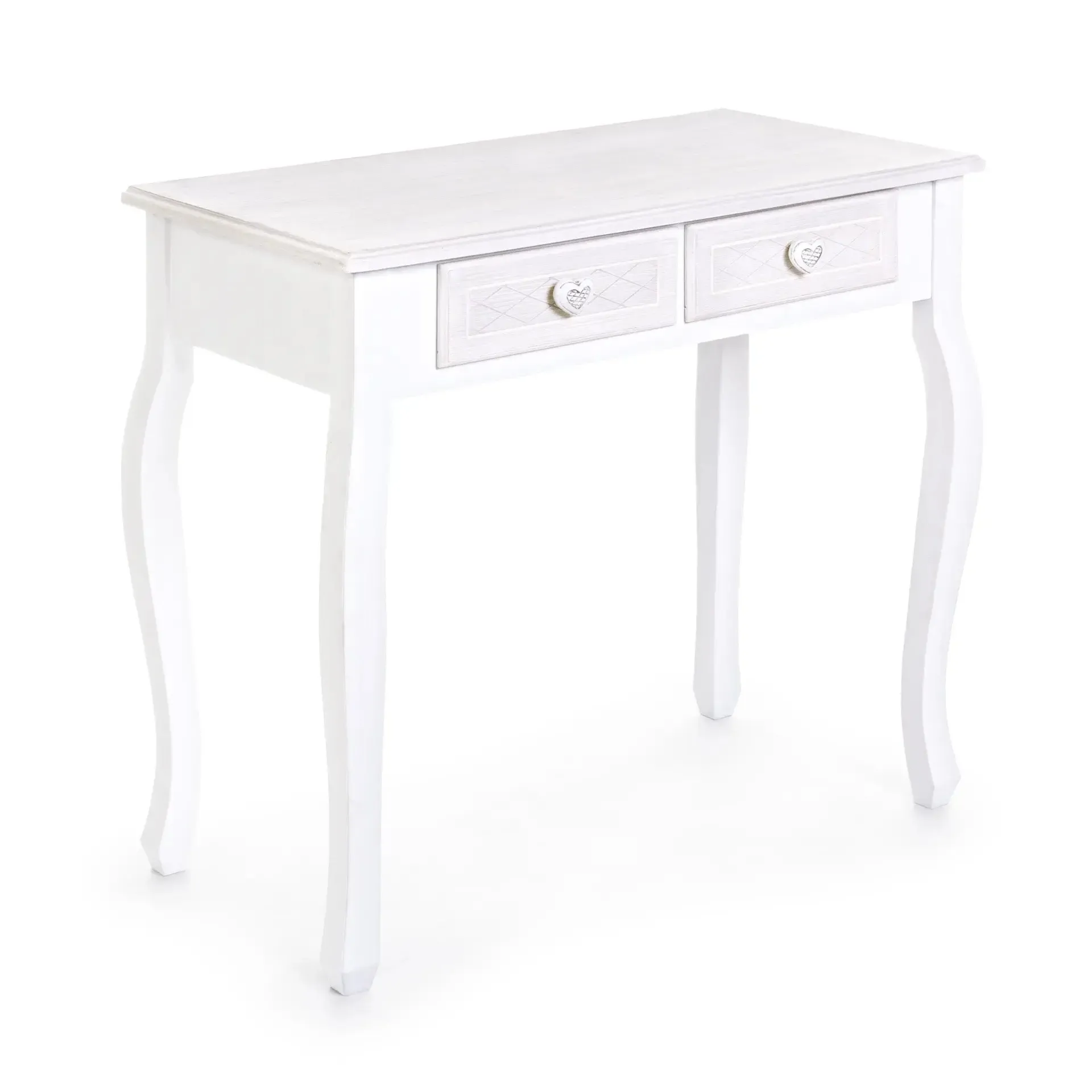 Konsola CHARLENE Bizzotto biała MDF 75x40x71