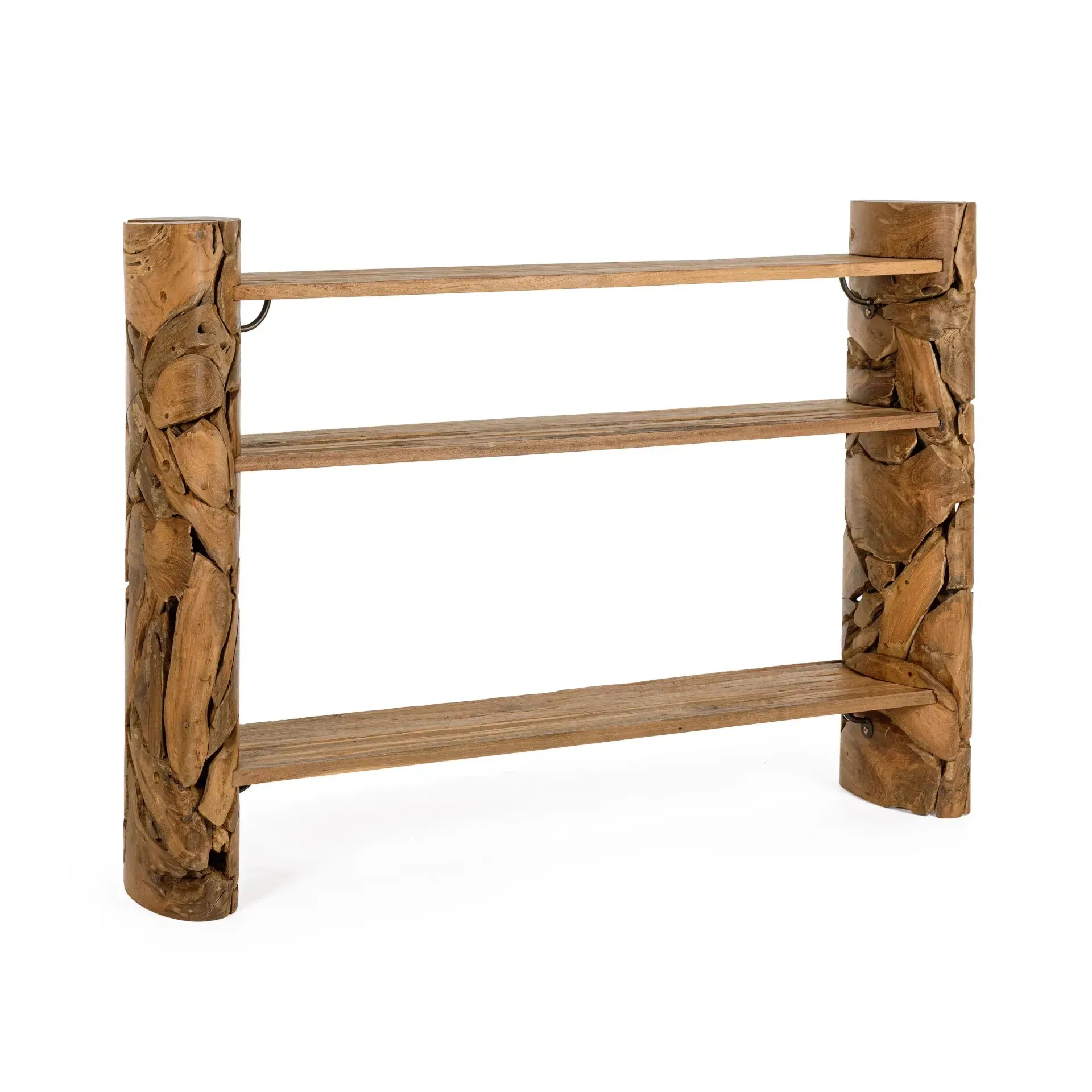 Konsola ARWOOD Bizzotto naturalna drewniana 156x36x110