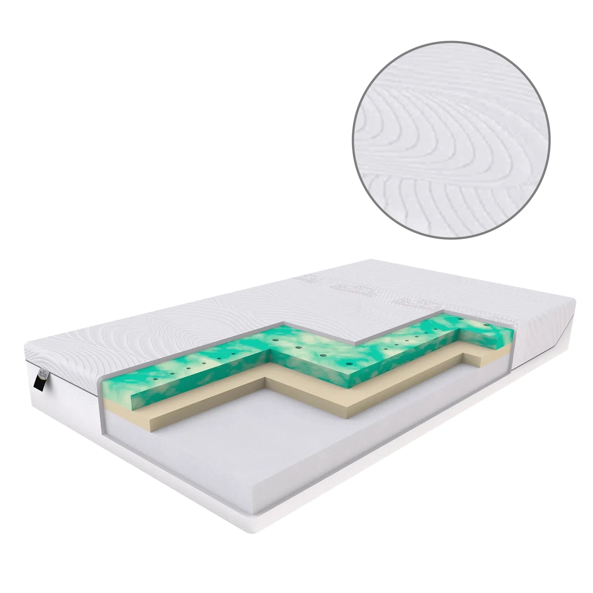 Materac specjalistyczny Foam Royal - Royal Med Gravity - 100x200