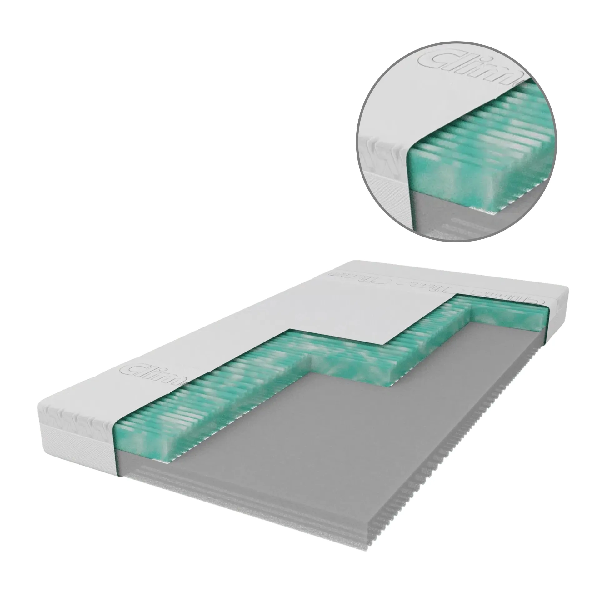 Materac Foam Royal - Duet Plus - 140x200