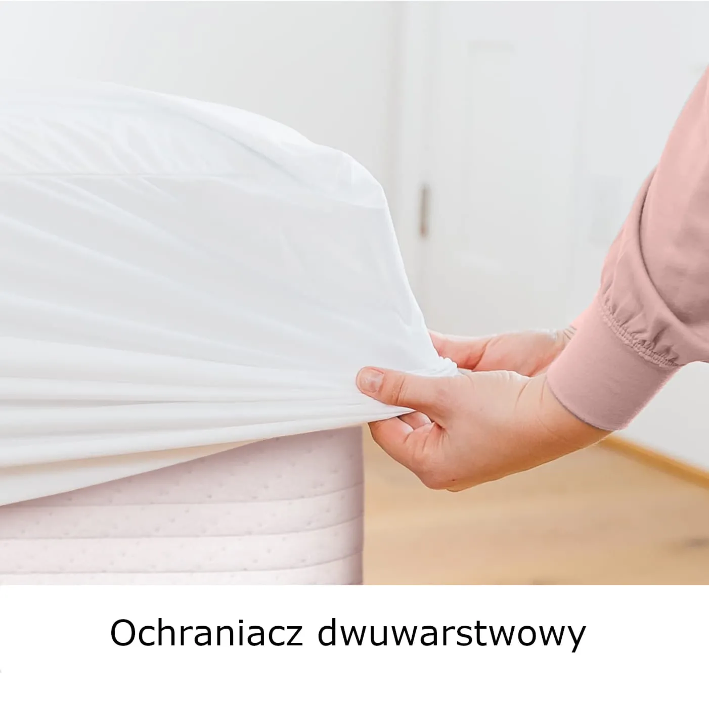 Ochraniacz na materac LaCama Premium - dwuwarstwowy - 200x200