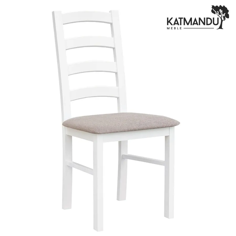 Krzesło Belluno Elegante 01 z siedziskiem materiałowym (STORM 06)