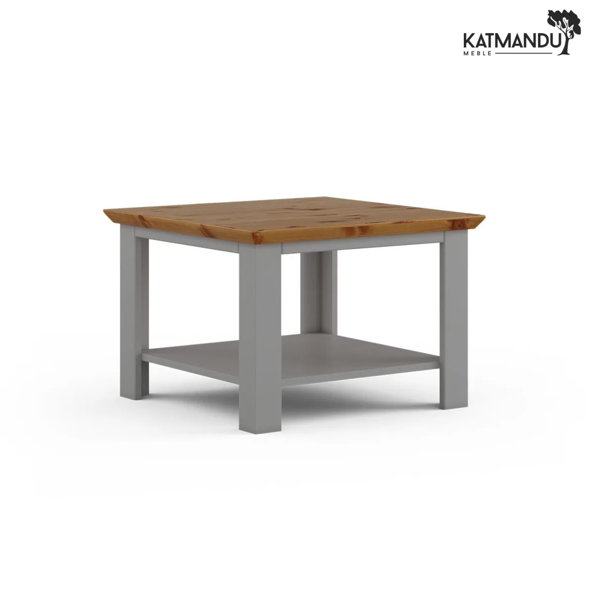 Ława drewniana popielata Marone Elite