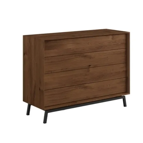 Komoda dębowa z szufladami tabacco Modern Loft