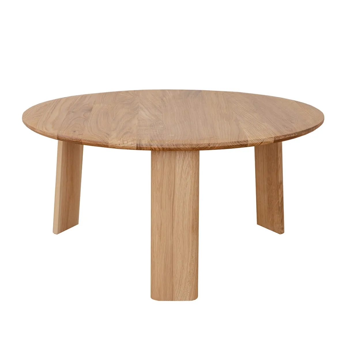 Stolik kawowy okrągły dębowy 71 cm Monti