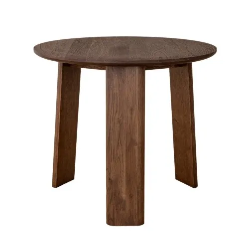 Stolik okrągły dębowy 51 cm tabacco Monti