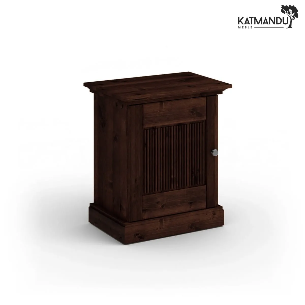 Szafka nocna drewniana lewa tabacco Rosella