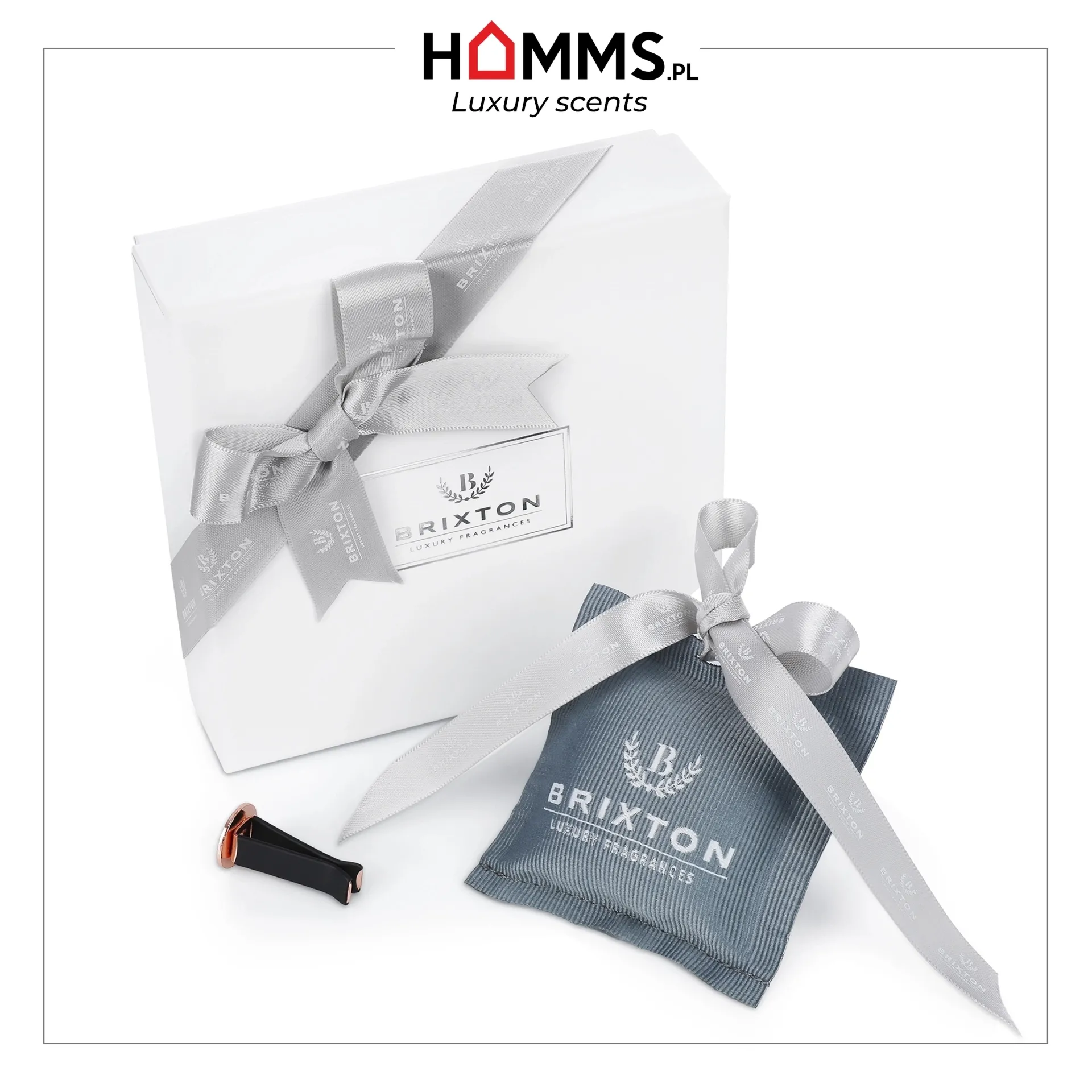 Saszetka zapachowa do samochodu/szafy BRIXTON 30g Peony & Blush Suede