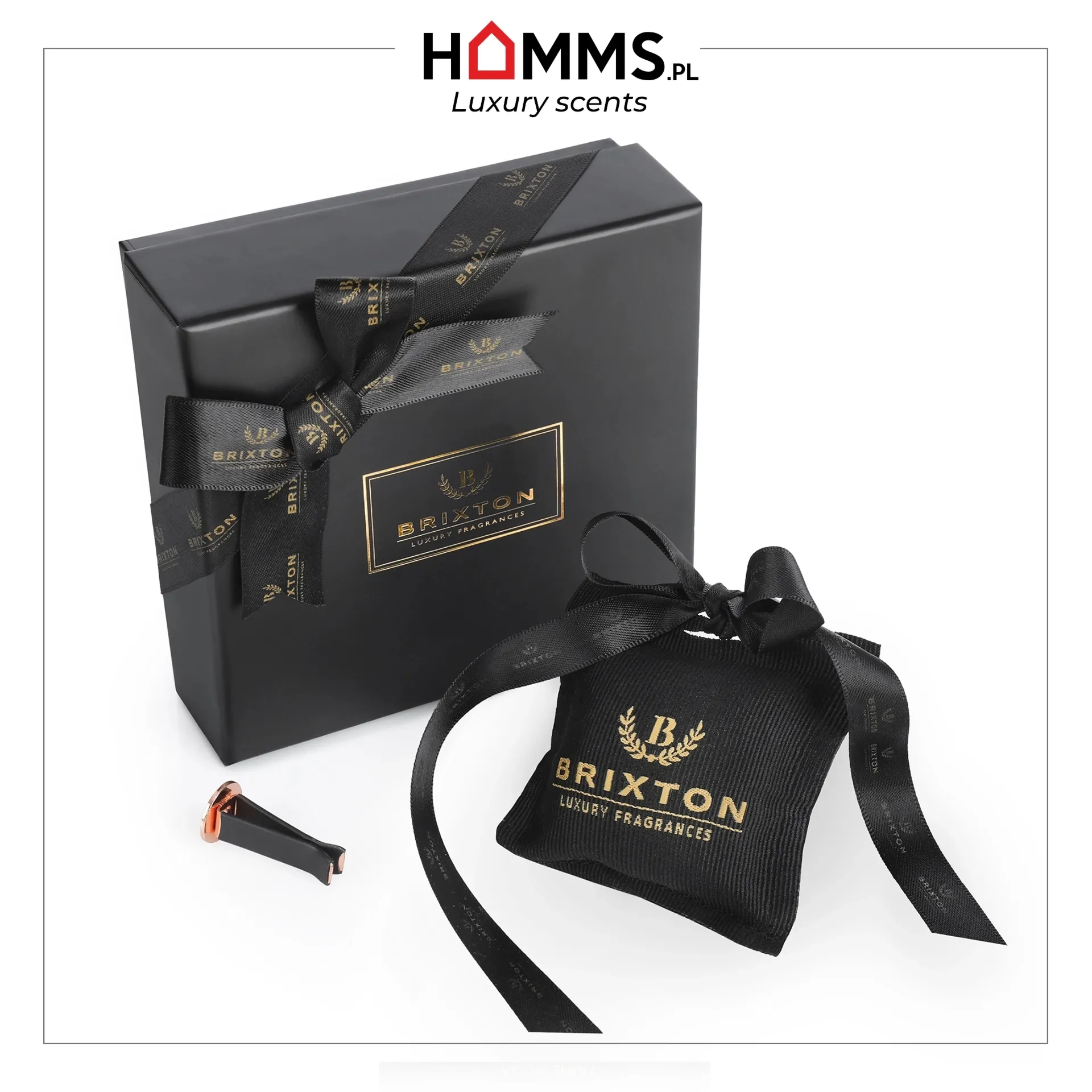 Saszetka zapachowa do samochodu/szafy BRIXTON 30g Oud & Vanilla