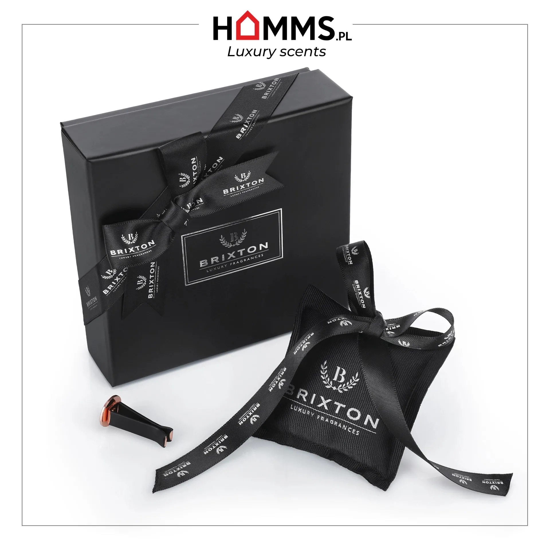 Saszetka zapachowa do samochodu/szafy BRIXTON 30g Violet Leaf & Ambergris & Patchouli