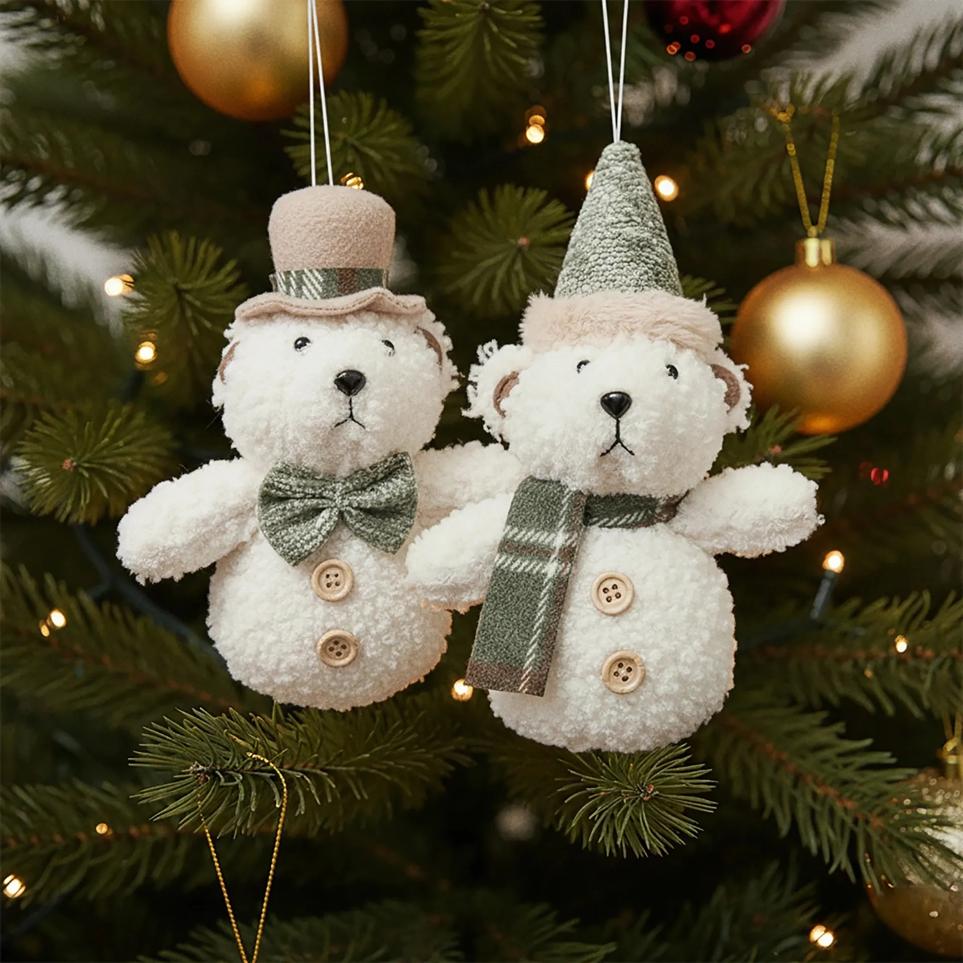 Świąteczny miś HAYLEY, 2 wzory Bizzotto