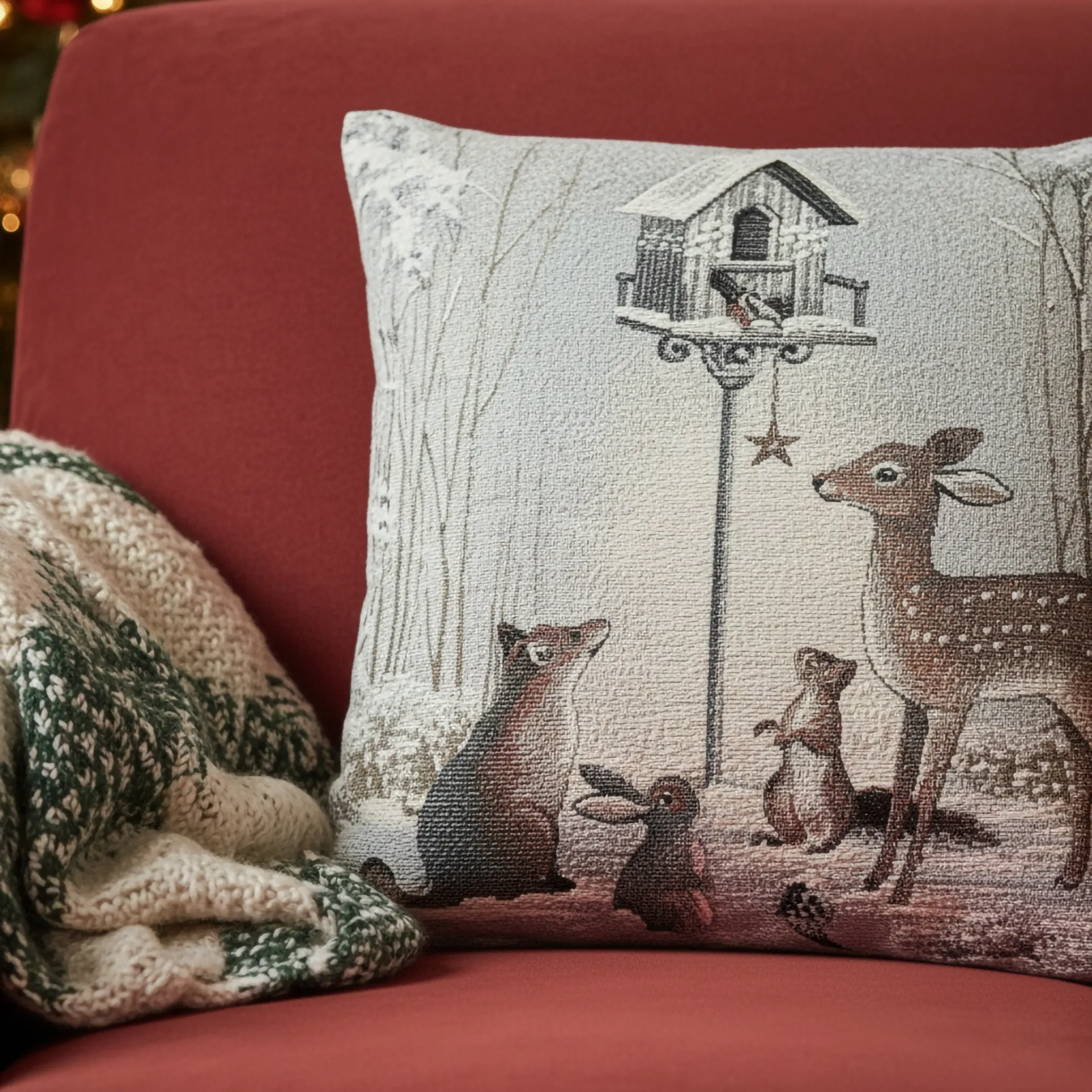 Poszewka Chenille SARENKA 40x40