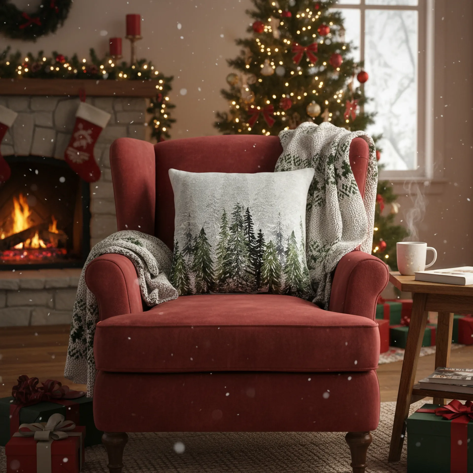 POSZEWKA Chenille LAS 40x40